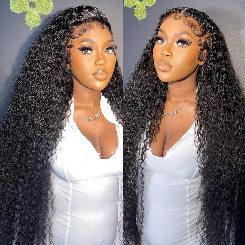 13x4 13x6 Real HD Lace Frontal Wig Deep Wave Virgin Human Hair