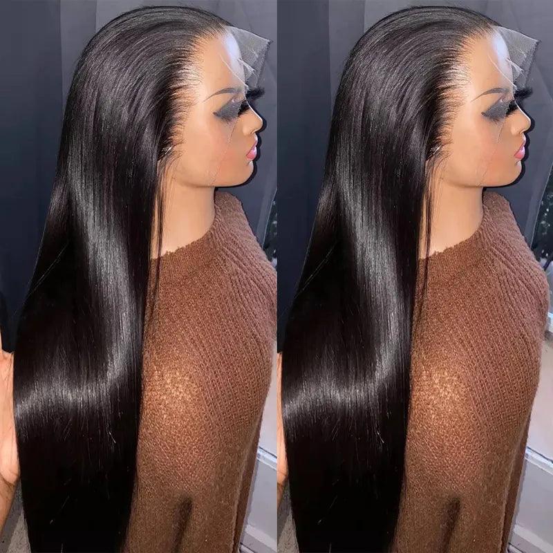 13x4 13x6 Real HD Lace Frontal Wig Straight Virgin Human Hair