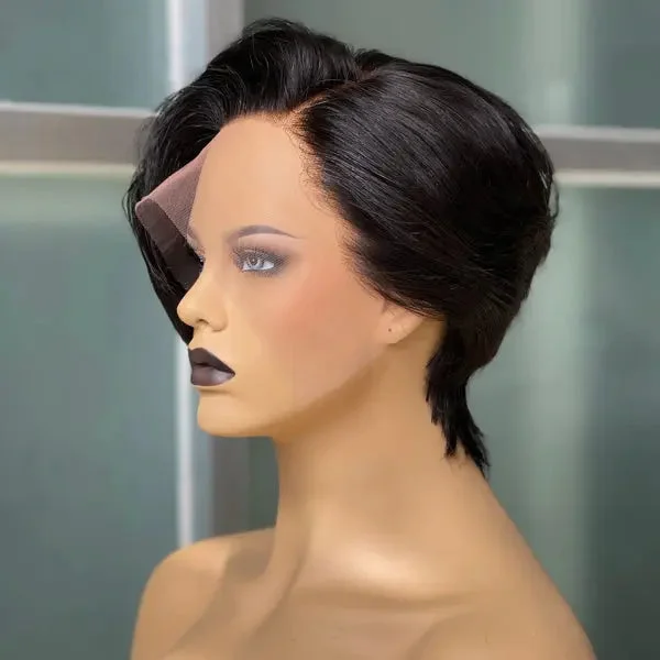 New Arrival Lace Front 8in Short Human Hair