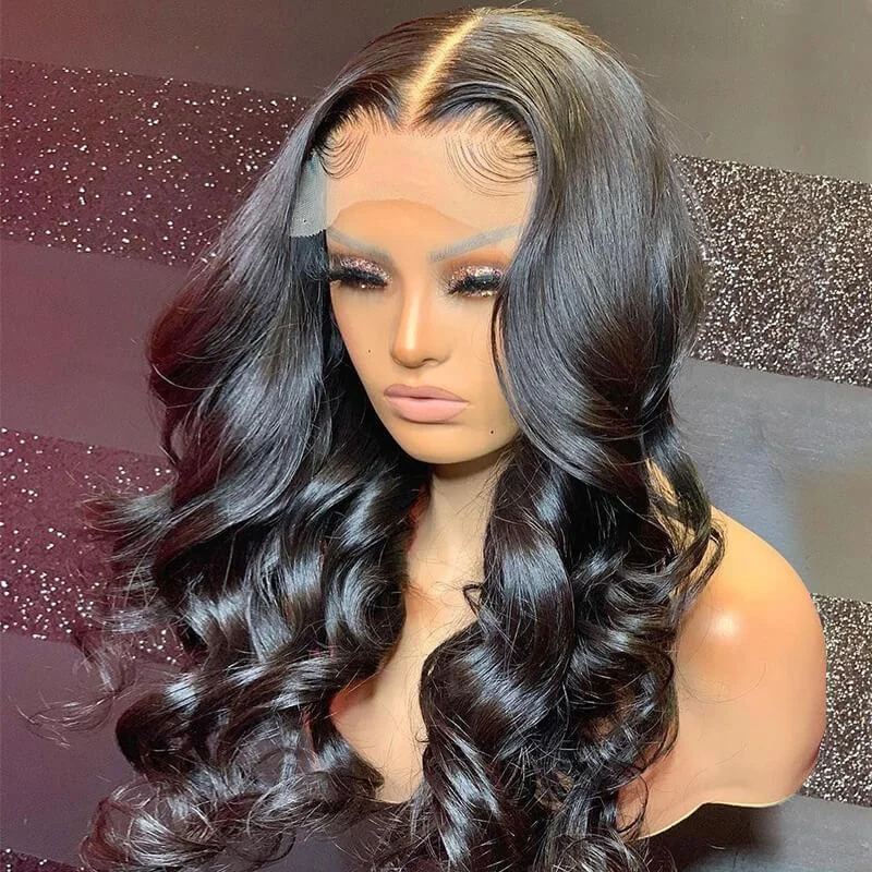 5x5 Real HD Lace Closure Wig Loose Wave Virgin Human Hair