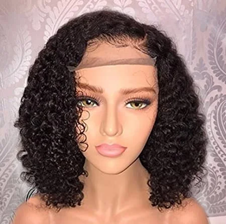 curly 4*4 lace bob