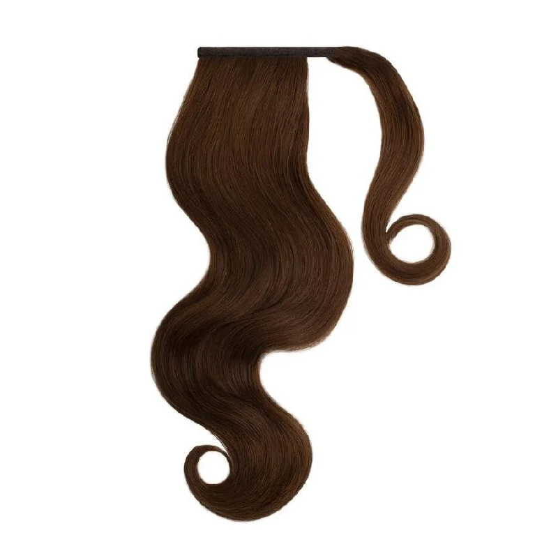 CHOCOLATE BROWN Remy Human Hair Ponytail