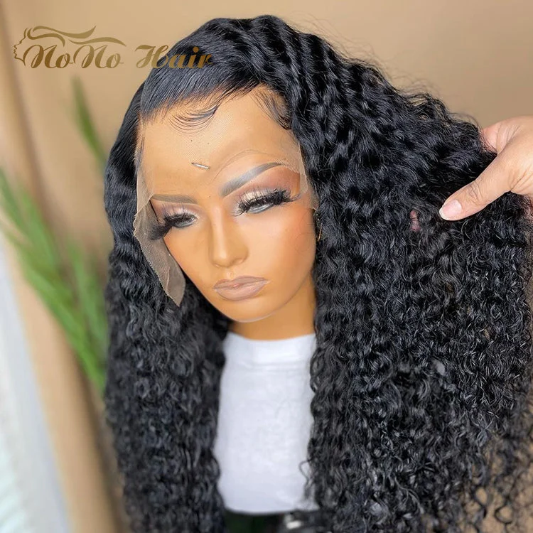 Curly Frontal Lace 13*6 Wigs With Natural Hair 40 Inch Hd Full Lace Wig Human Hair Lace Front Hair Pieces And Wigs