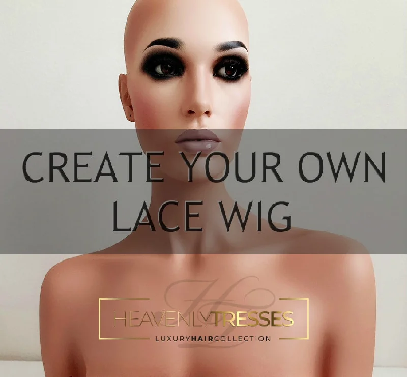 Custom European Wig Order: Design Your Own Virgin European Russian Slavic Lace Wig