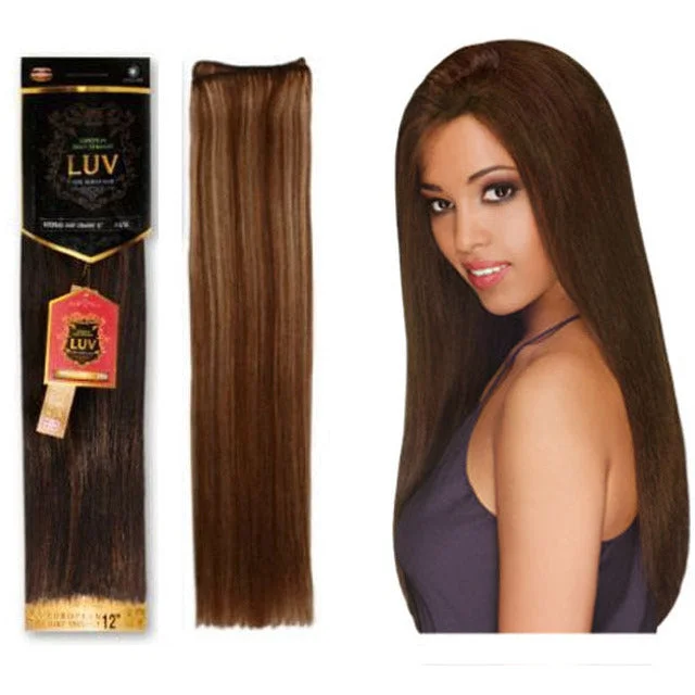 EVE HAIR REMY LUV HUMAN HAIR SILKY STRAIGHT 22"