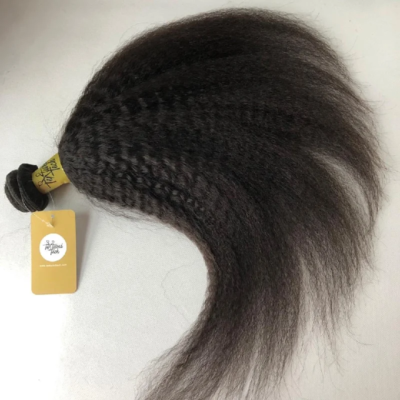 Kinky Straight Human Hair Bundle