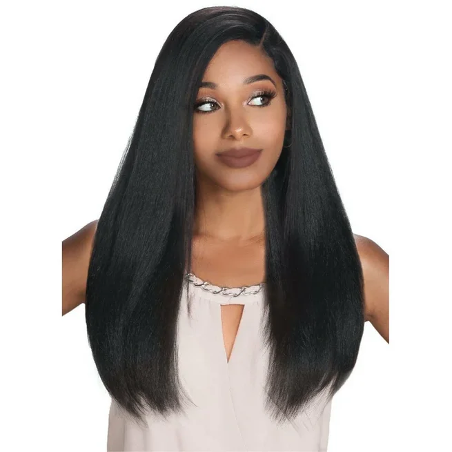 ONLY BRAZILIAN KINKY STRAIGHT Human Hair 3Pack with Closure (Natural)