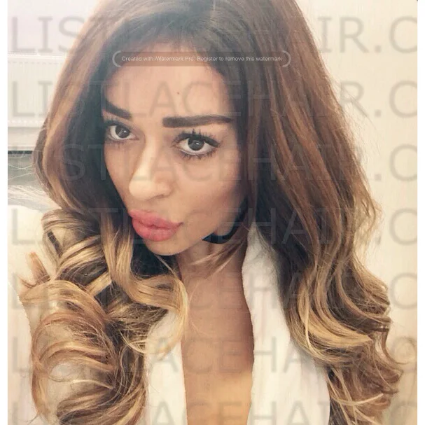 The MICKYLA - Glueless Ombre Body Wave Full Lace Wig (Transparent Lace)