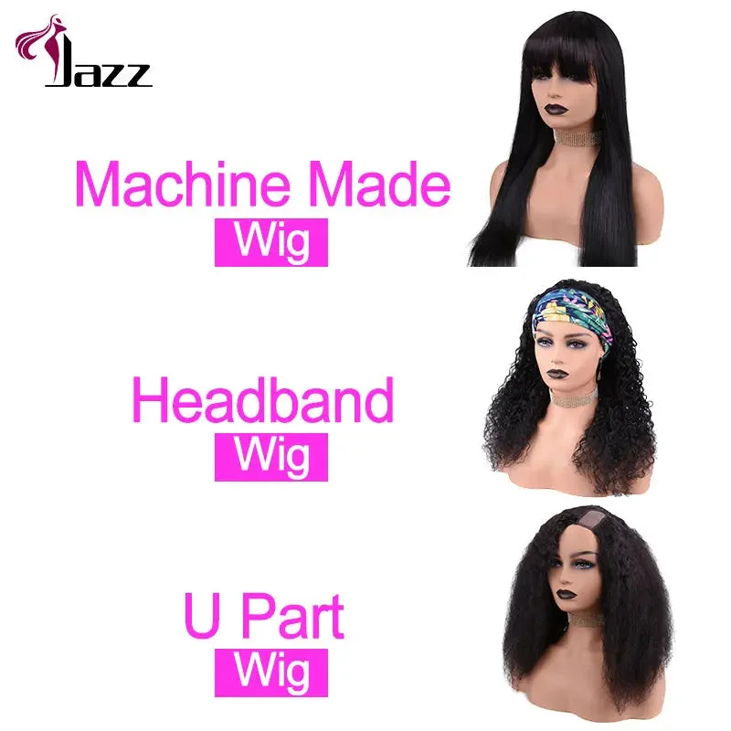 Machine made wig