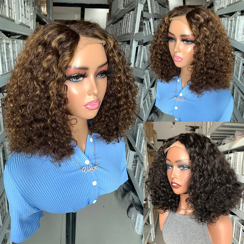 Wholesale Cheap Raw Indian Virgin NaturalCurly Human Hair Hd Full Lace Frontal Wig Natural Human Hair Transparent Lace Front Wig