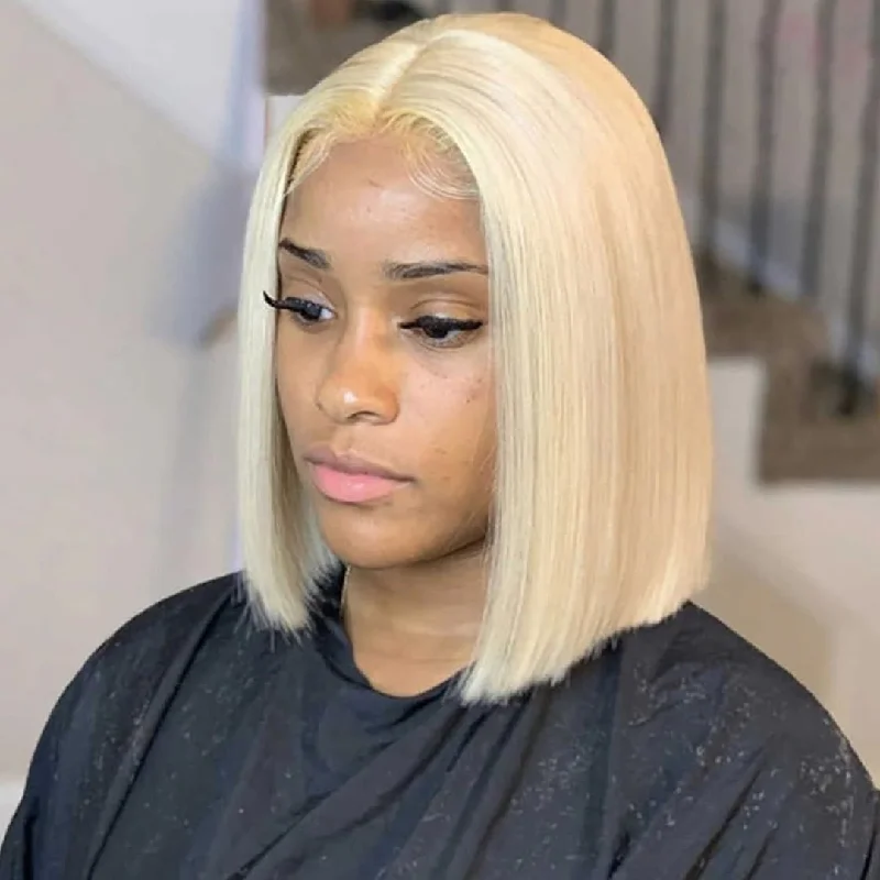 13X4 lace front wig bob 130% density