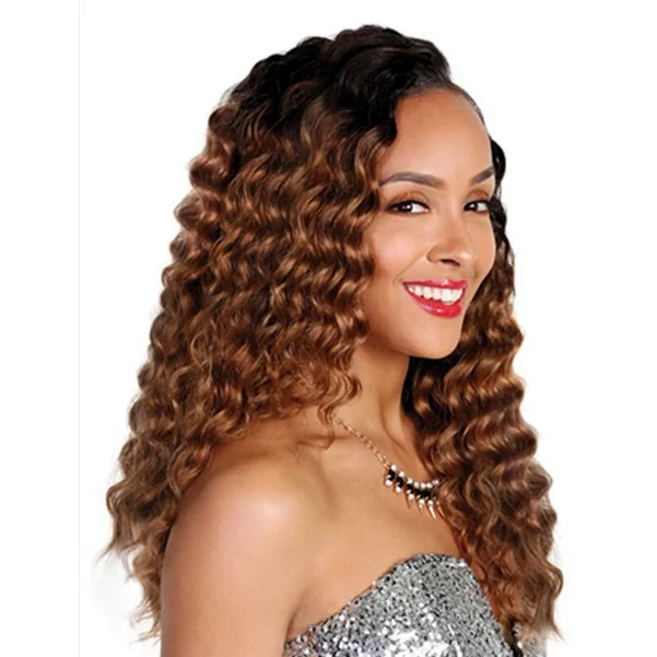 ZURY LUREX CURLY 100% REMY HUMAN HAIR LOOSE DEEP