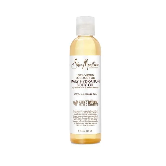 Sheamoisture 100% Virgin Coconut Oil Daily Hydration Body Oil 8 Oz