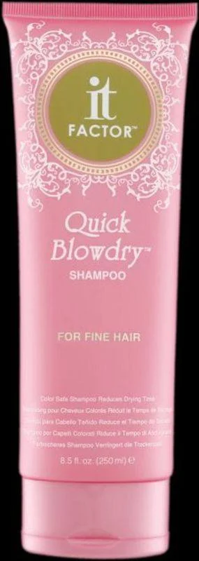 IT FACTOR QUICK BLOWDRY SHAMPOO-FINE 8.5 OZ