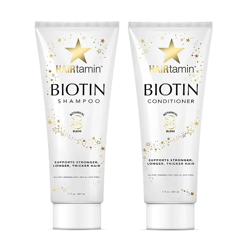 Hairtamin Biotin Shampoo and Conditioner Duo ($40 Value)