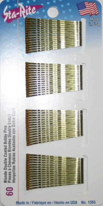 STA RITE BOBBY PINS BLONDE 2 IN. 60CT.