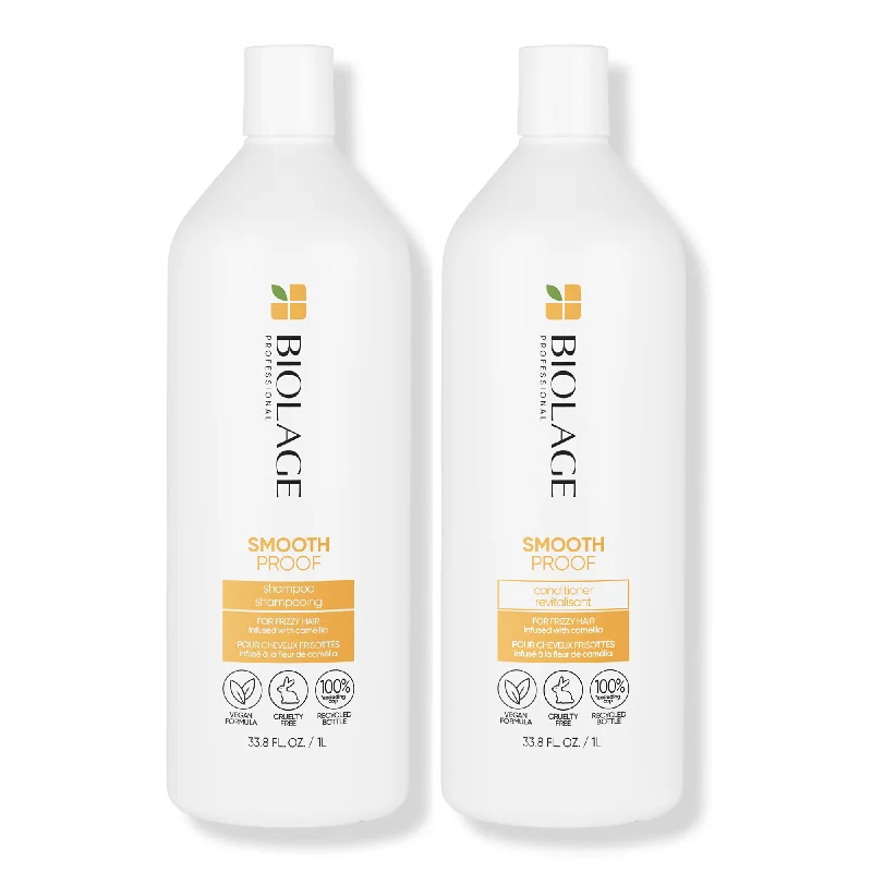 Matrix Biolage SmoothProof Shampoo and Conditioner Liter Duo ($76 Value)