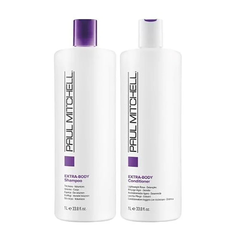 Paul Mitchell Extra-Body Daily Shampoo & Conditioner Liter Duo ($59 Value)