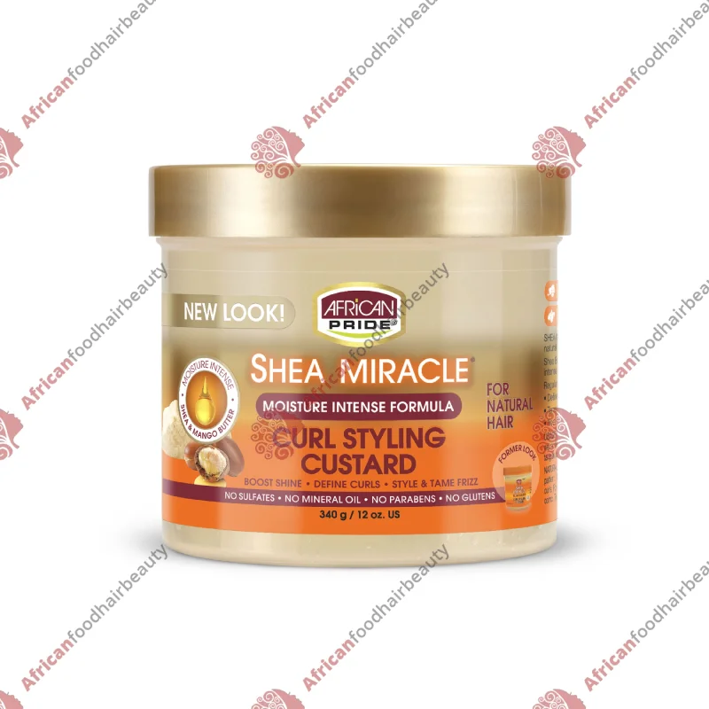 African Pride Curl Styling Custard 12oz