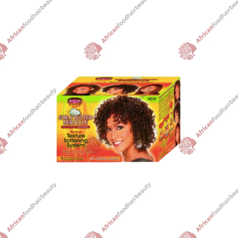 African Pride Shea Butter Miracle Texture Softening System 1app