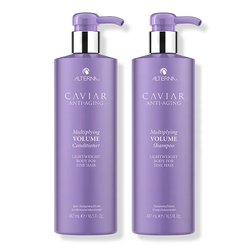 Alterna Caviar Anti-Aging Multiplying Volume Shampoo & Conditioner 16oz Bundle ($111 Value)