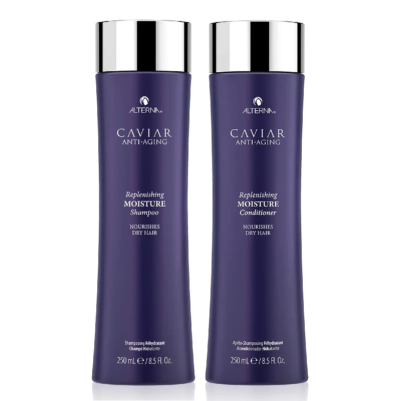 Alterna Caviar Anti-Aging Replenishing Moisture Shampoo & Conditioner Bundle 8oz ($73 Value)