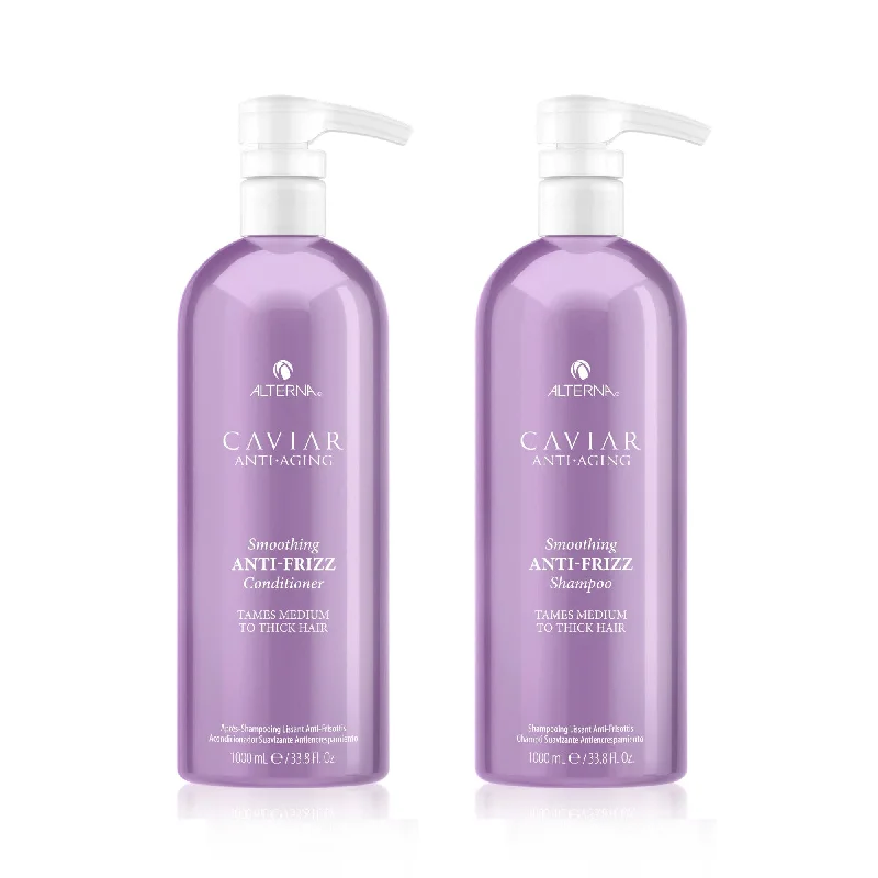 Alterna Caviar Smoothing Anti-Frizz Shampoo & Conditioner Duo -33oz ($162  Value)