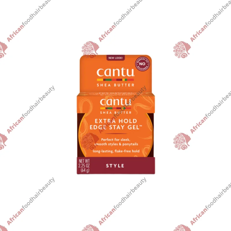 Cantu Extra Hold Edge Stay Gel 2.25 oz