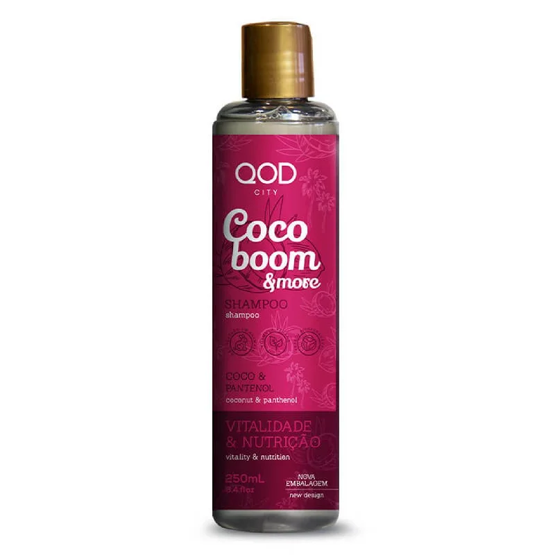 Coco Boom & More Shampoo Nourishing Softness Hair Treatment 250ML - QOD