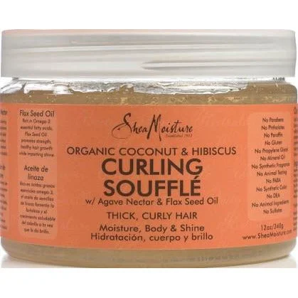 Shea Moisture Coconut & Hibiscus Curl Souffle 12Oz