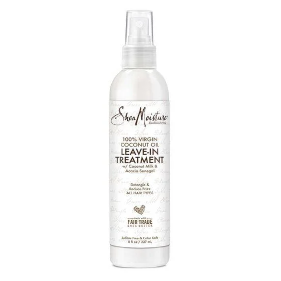 Sheamoisture 100% Virgin Coconut Oil Leave In Treatment 8 Oz