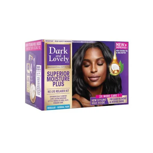 Dark & Lovely Moisture Plus No-lye Relaxer Regular