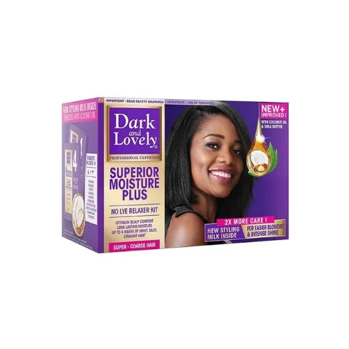 Dark & Lovely Moisture Plus No-lye Relaxer Super