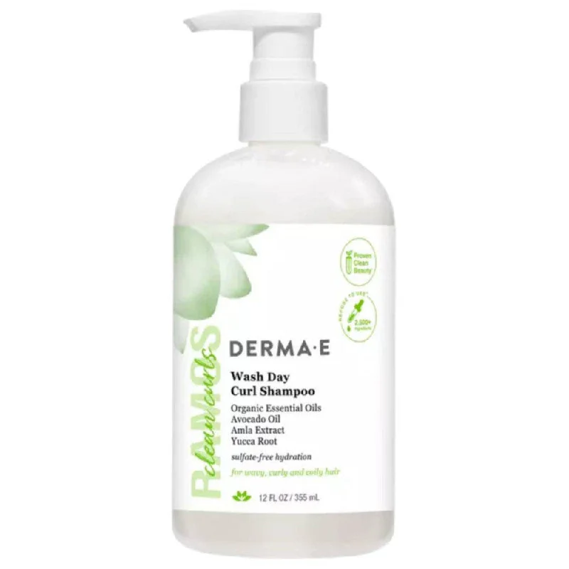 Derma E Work Day Curl Shampoo 12 oz