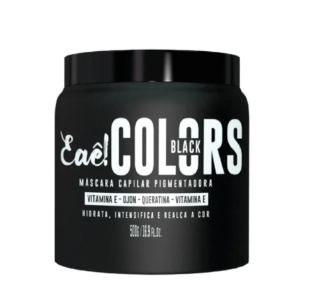 Eaê Cosmetics Colors Black Mask 500g / 16.9 fl oz