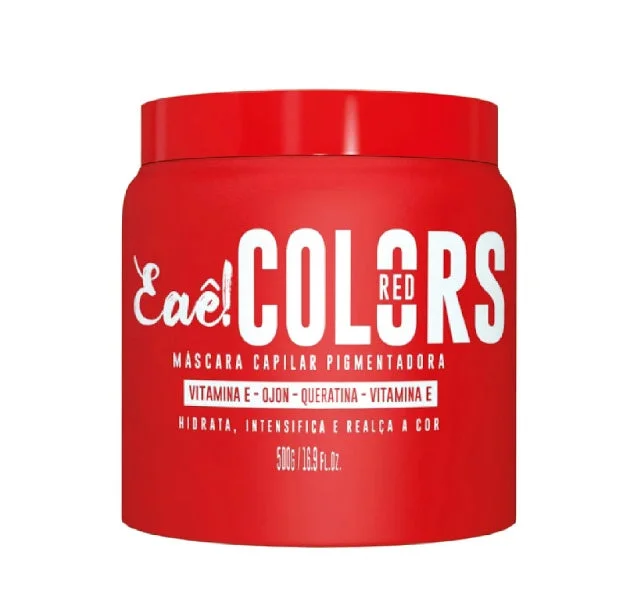 Eaê Cosmetics Colors Red Mask 500g / 16.9 fl oz