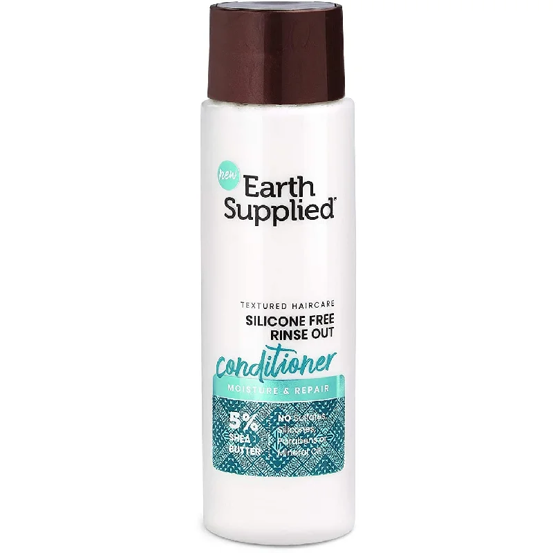 Earth Supplied 5% Shea Butter Silicone Free Rinse Out Moisture & Repair Conditioner 13 oz