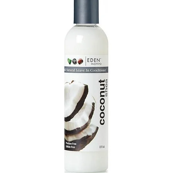 Eden Coconut Shea Leave In Conditioner, 8 Oz