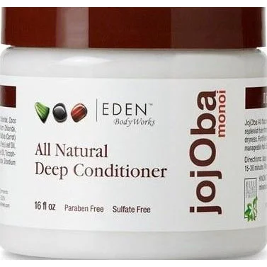 Eden Jojoba Monoi Deep Conditioner, 16 Oz