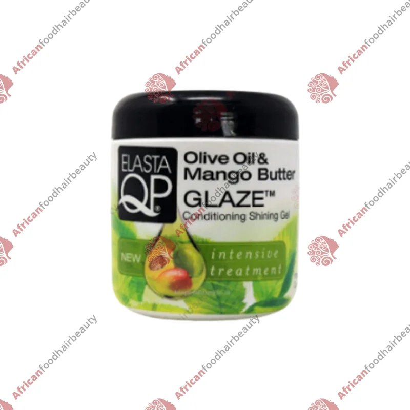 Elasta QP Olive Oil & Mango Butter Glaze Conditioning Shining Gel 6oz