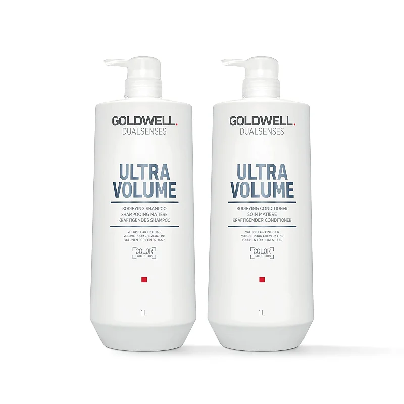 Goldwell Dual Sense Ultra Volume Shampoo and Conditioner Liter Duo ($85 Value)