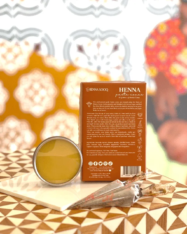 Henna Cones Body Art Bundle