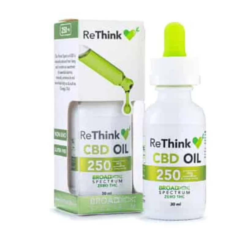 ReThink 250mg CBD Face Oil Natural 15ML