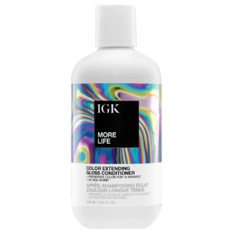 IGK More Life Color Extending Gloss Conditioner 8 oz