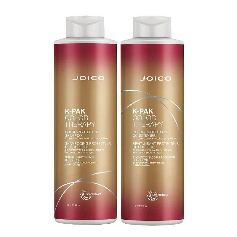 Joico K-PAK Color Therapy Shampoo and Conditioner Liter Duo ($86 Value)