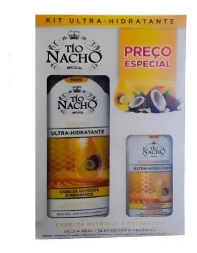 Kit Shampoo + Ultra Moisturizingconditioner Tio Nacho - Tio Nacho