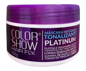 Hair Fly Masking Mask Toner Color Show Platinum 250g