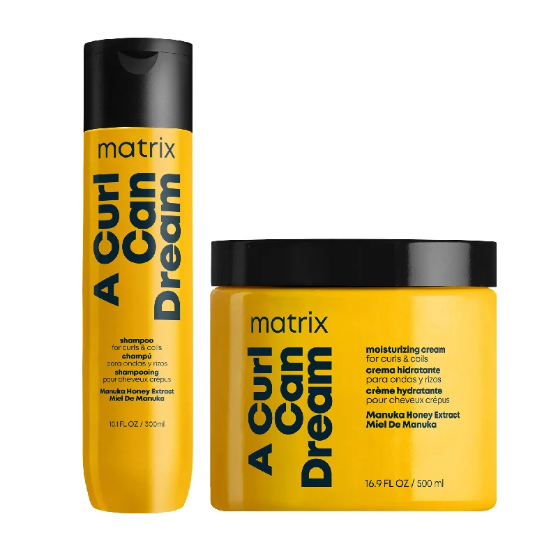 Matrix A Curl Can Dream Shampoo 10oz and Moisturizing Cream 16oz Duo ($45 Value)