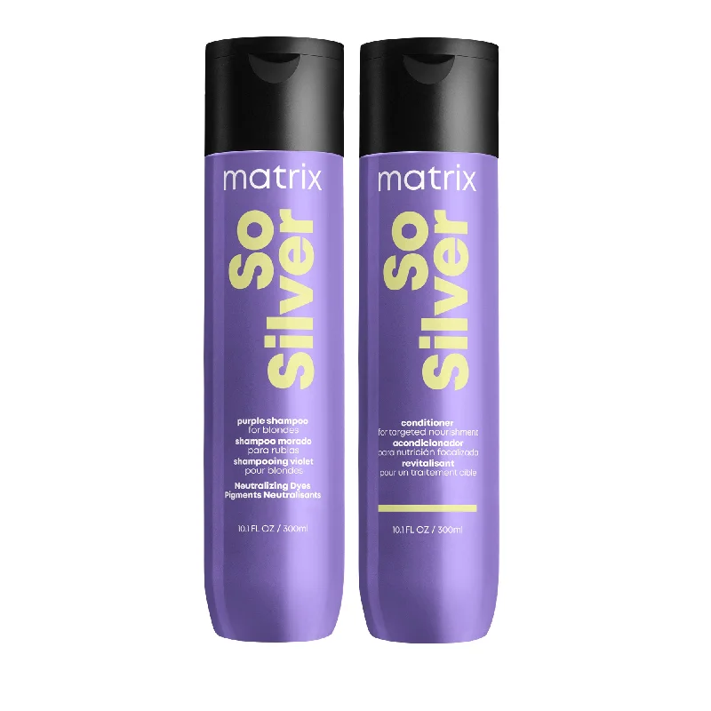 Matrix So Silver Shampoo and Conditioner Duo 10oz ($40 Value)