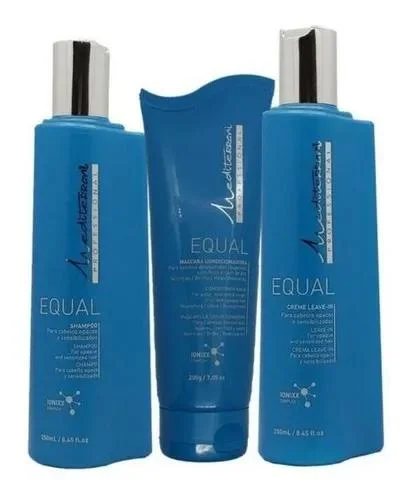 Mediterrani Ionixx Equal Shampoo + mask + Leave in Cnf - Mediterrani